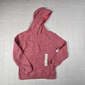 Cat & Jack Red Pullover Hoodie Size Small 6/7